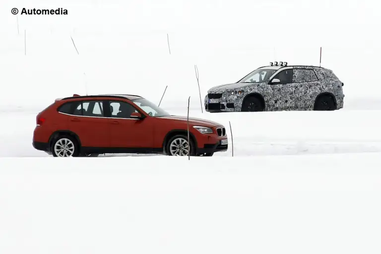 BMW X1 2015 - Foto spia 21-03-2014 - 4