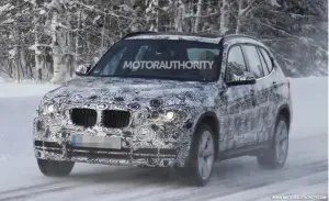 BMW X1 restyling foto spia febbraio 2012