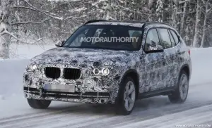BMW X1 restyling foto spia febbraio 2012 - 3