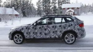 BMW X1 restyling foto spia febbraio 2012