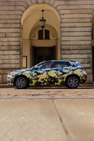 BMW X2 digital camouflage