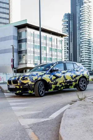 BMW X2 digital camouflage