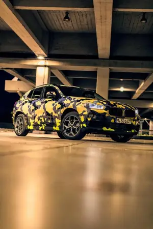 BMW X2 digital camouflage