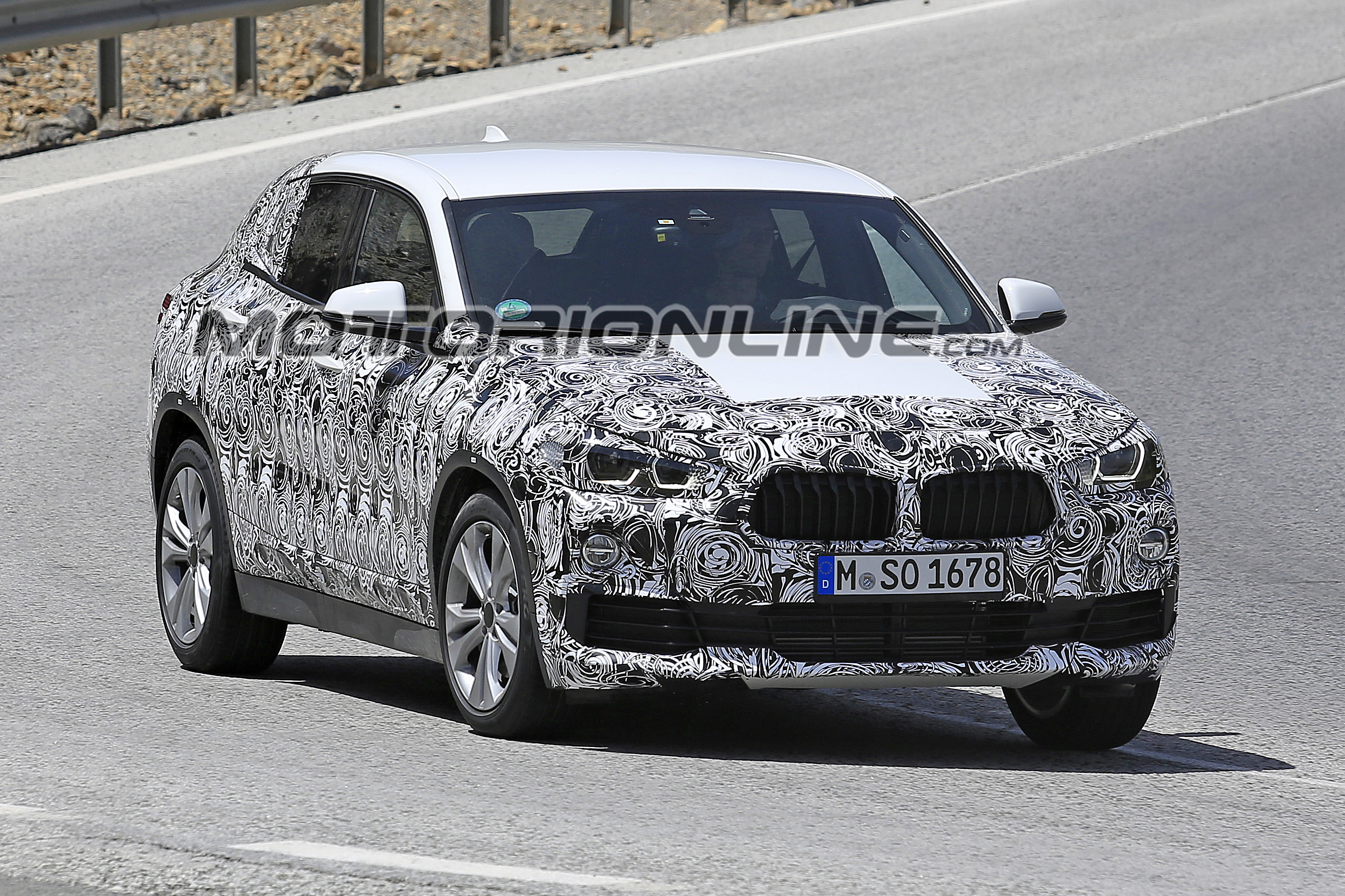 BMW X2 foto spia 13 Luglio 2017