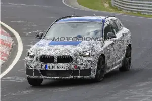 BMW X2 foto spia 20 aprile 2017