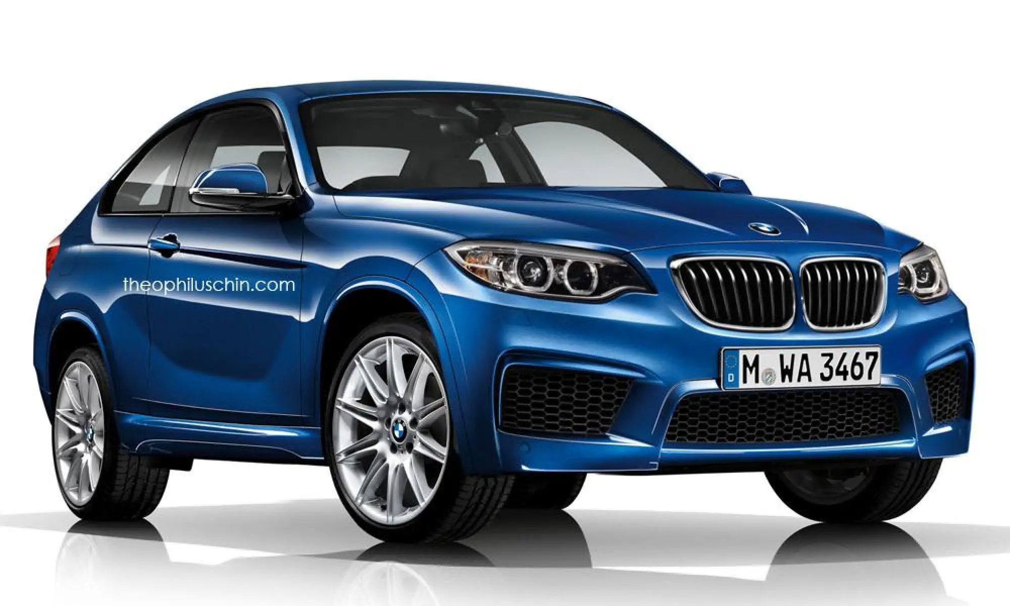 BMW X2 - rendering - 2