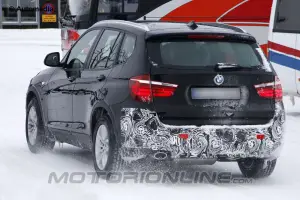 BMW X3 2013 - Foto spia 25-02-2013