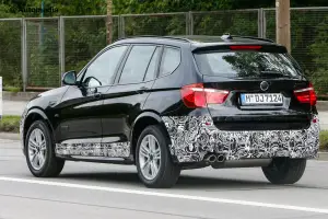 BMW X3 2014 - Foto spia 16-10-2013 - 2