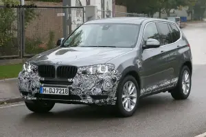 BMW X3 2014 - Foto spia 16-10-2013 - 1