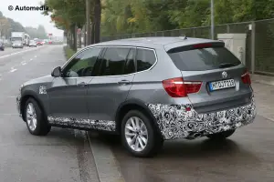 BMW X3 2014 - Foto spia 16-10-2013 - 5