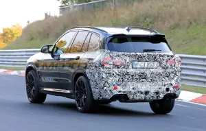 BMW X3 M 2022 - Foto spia 23-10-2020