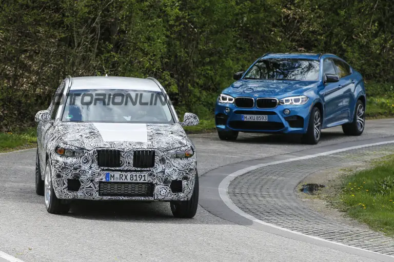 BMW X3 M - Foto spia 05-05-2016 - 1