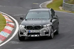 BMW X3 M foto spia 21 settembre 2017
