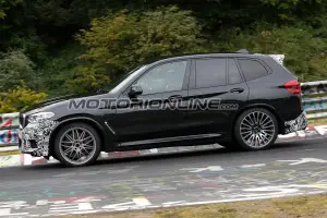 BMW X3 M foto spia 21 settembre 2017