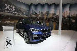 BMW X3 M40i - Salone di Francoforte 2017