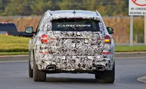 BMW X3 MY 2018 foto spia 9 novembre 2016 - 10