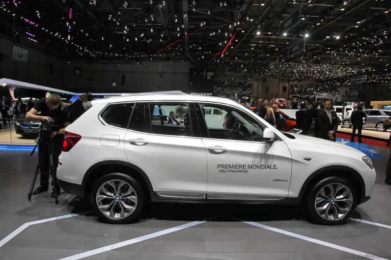 BMW X3 Restyling - Salone di Ginevra 2014 - 5