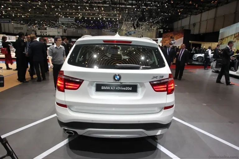 BMW X3 Restyling - Salone di Ginevra 2014 - 8