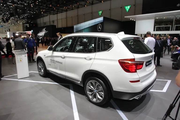 BMW X3 Restyling - Salone di Ginevra 2014 - 10