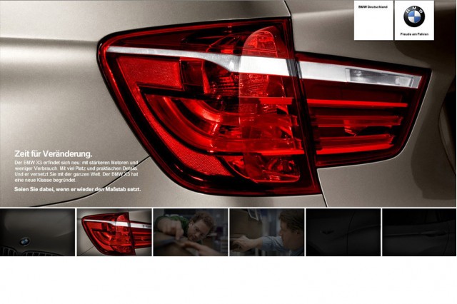 BMW X3 teaser