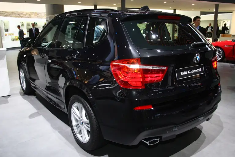 BMW X3 xDrive20d - Salone di Francoforte - 2011 - 8