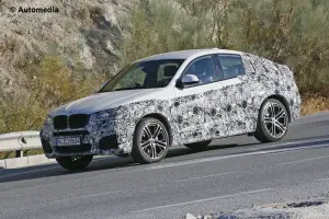 BMW X4 M40 - Foto spia 07-08-2014