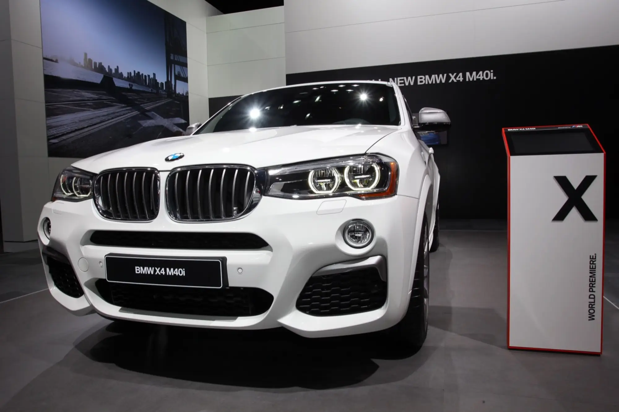BMW X4 M40i - Salone di Detroit 2016 - 3
