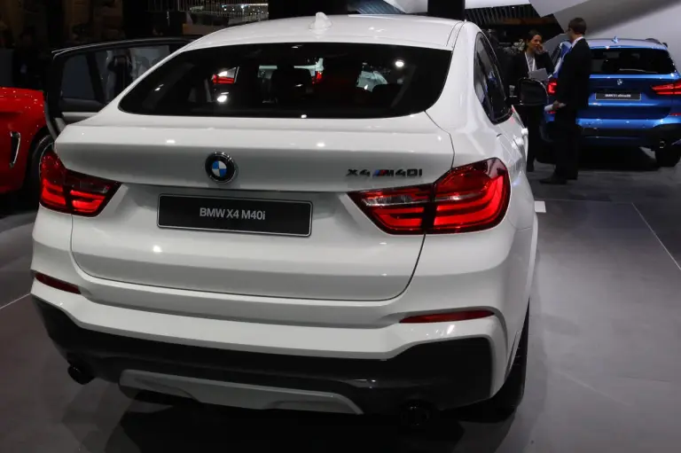 BMW X4 M40i - Salone di Detroit 2016 - 8