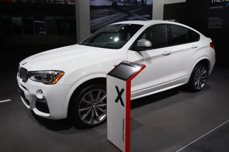 BMW X4 M40i - Salone di Detroit 2016 - 10