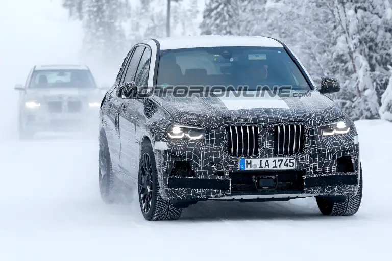 BMW X5 M MY 2019 foto spia 6 febbraio 2018 - 2