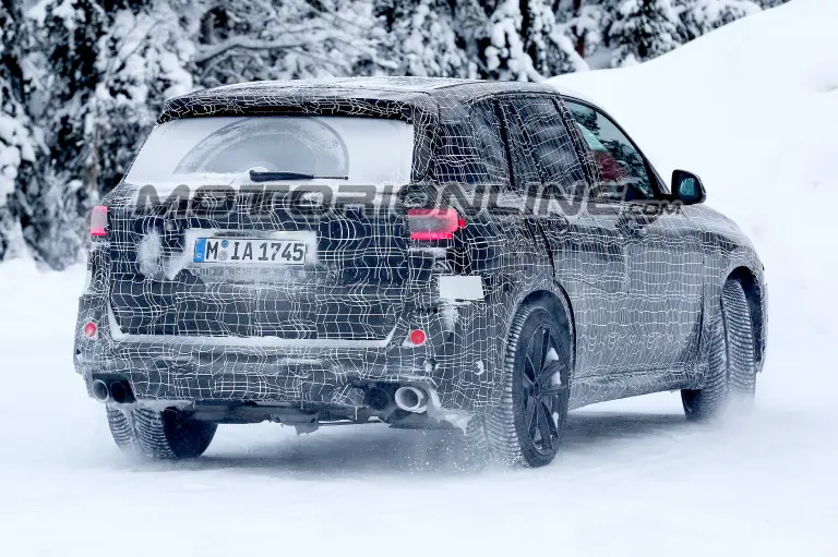 BMW X5 M MY 2019 foto spia 6 febbraio 2018 - 8