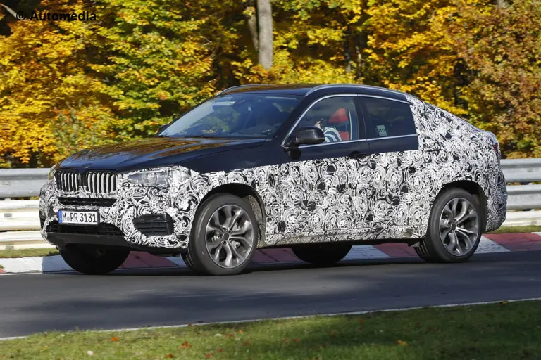 BMW X6 2015 - Foto spia 23-10-2013 - 9