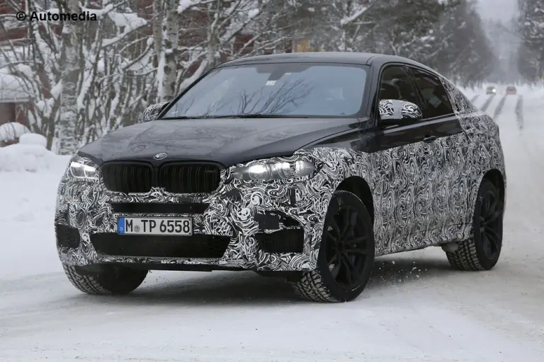BMW X6 M 2015 - Foto spia 13-02-2014 - 2