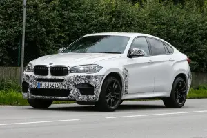 BMW X6 M - foto spia (agosto 2014) - 1