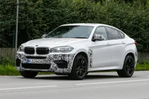 BMW X6 M - foto spia (agosto 2014)