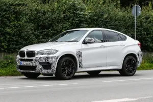 BMW X6 M - foto spia (agosto 2014)