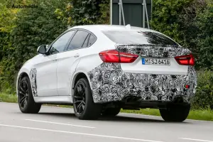 BMW X6 M - foto spia (agosto 2014)