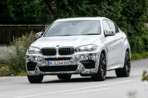 BMW X6 M - foto spia (agosto 2014)