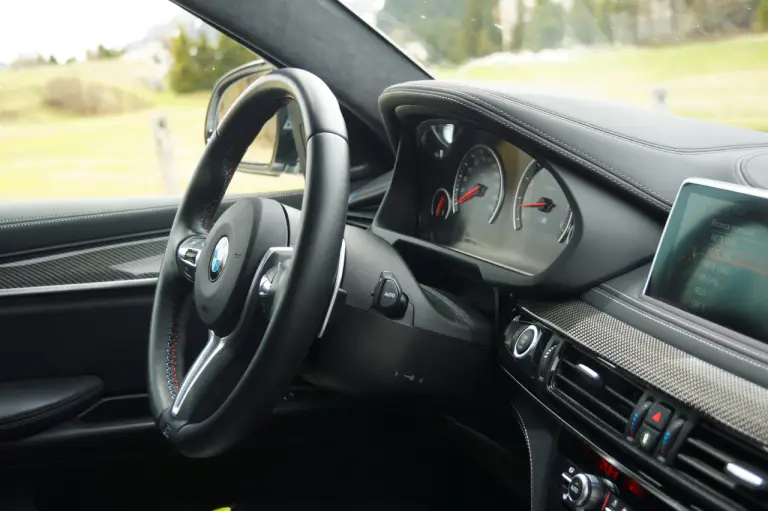 BMW X6 M - Prova su strada 2016 - 38