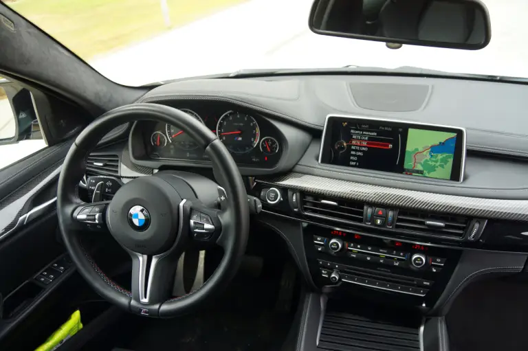 BMW X6 M - Prova su strada 2016 - 47