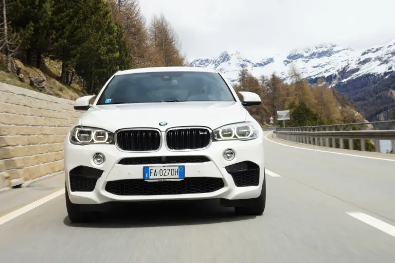 BMW X6 M - Prova su strada 2016 - 86