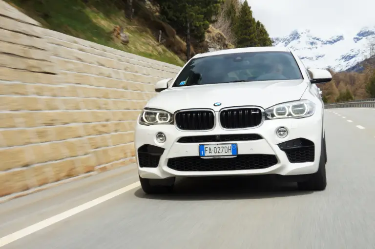 BMW X6 M - Prova su strada 2016 - 88