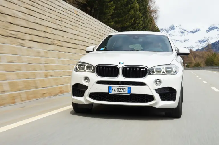 BMW X6 M - Prova su strada 2016 - 89