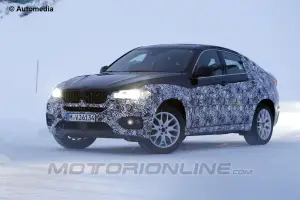BMW X6 MY 2015 - Foto spia 18-01-2014