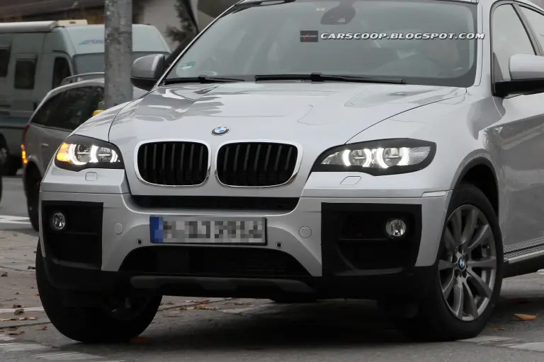 BMW X6 rest foto spia - 3