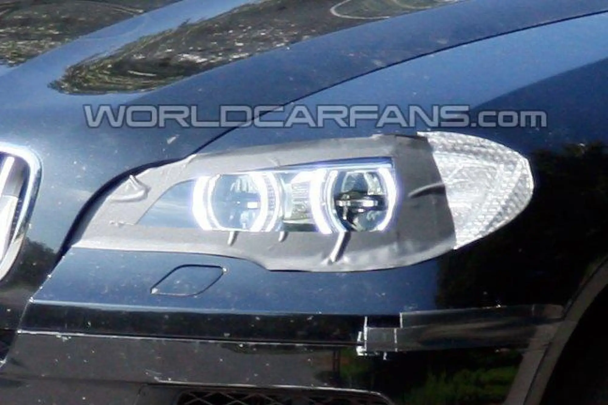BMW X6 restyling foto spia agosto 2011 - 4