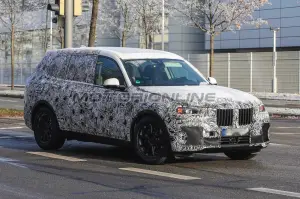 BMW X7 Foto spia 16-12-2016