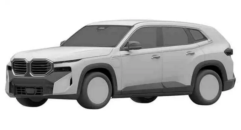 BMW XM - Disegni brevetto  - 2