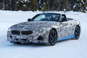 BMW Z4 foto spia 16 marzo 2018 - 1