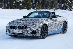 BMW Z4 foto spia 16 marzo 2018